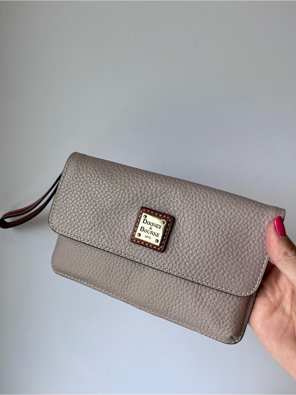 Dooney & Bourke Pebble Grain Milly Wristlet